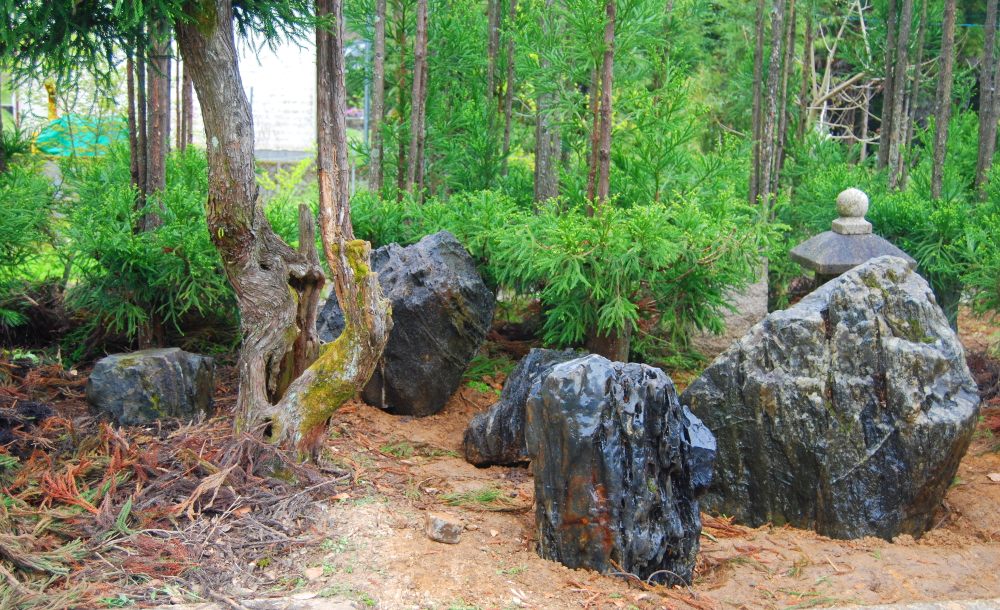 京都の庭石